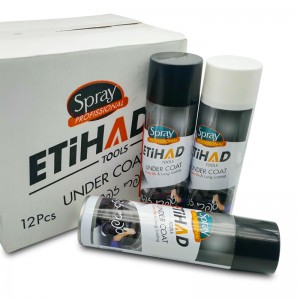 Péinteáil Spraeála Cumhdach Mórdhíola Péinteáil Undercoat Rubberized Trom-Dleachta Rubberized le haghaidh Cosanta Carranna