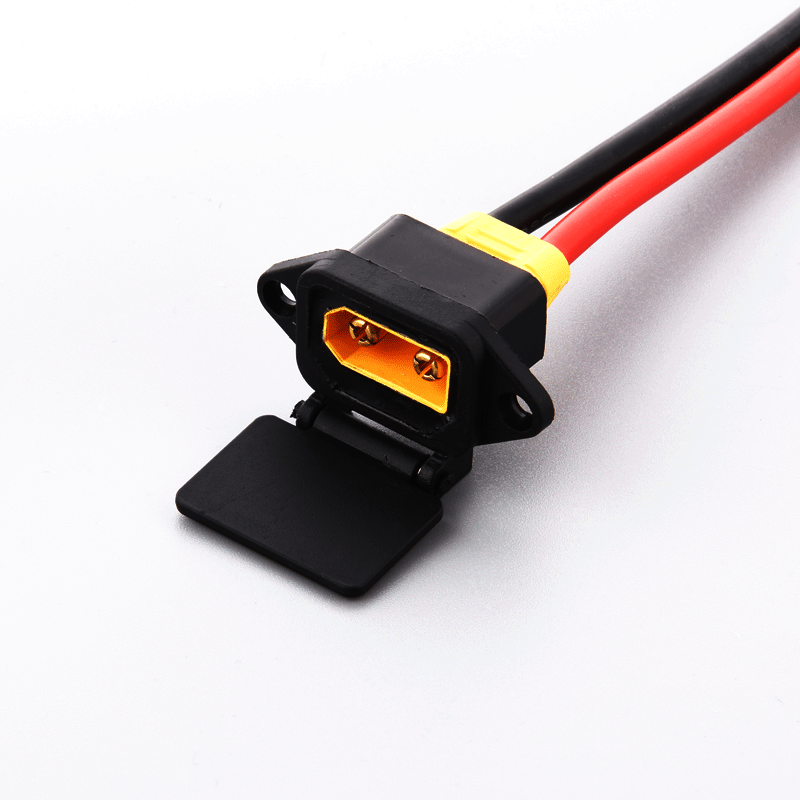 Cábla copair ceallraí RC AMASS XT90 XT60 XT30 T-Plug Connector Fir Fireann Breiseán le 12AWG 14AWG Saincheapadh Sreangán Silicone Silicone