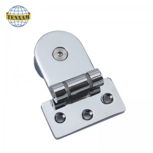 Hinge bead cruinn in aghaidh an bhalla