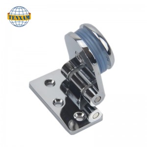 Hinge bead cruinn in aghaidh an bhalla