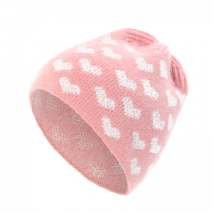 Snáth Machnamhach Jacquard Cniotáilte Hat