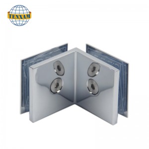 Taobh dúbailte cambered 90 céim ag socrú clamp