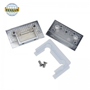 Poll dúbailte cambered 180 céim ag socrú clamp