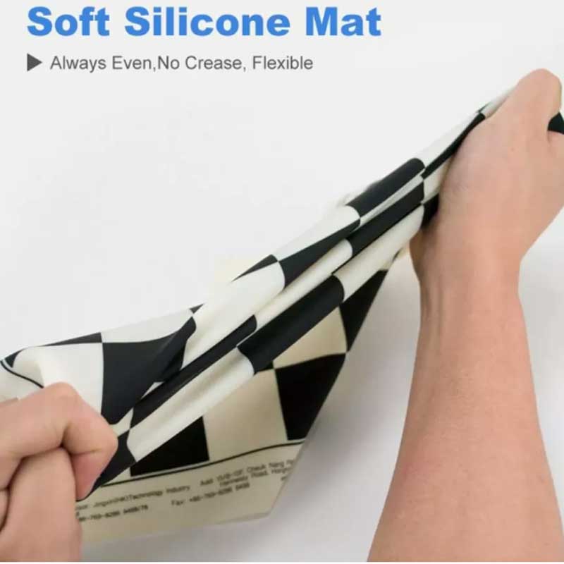 Bréagáin Oideachais Silicone Cluiche Bord Ficheall Silicone Cluiche agus Píosaí Socraithe