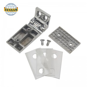 Clampa gloine 90 céim amháin 90 céim