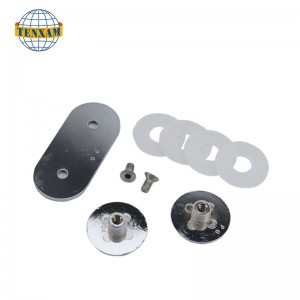 Liathróid dhúbailte 180 céim ag socrú gearrthóg