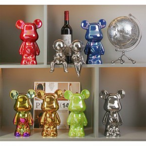 Béar croí pléascach ceirmeach leictreaphlated