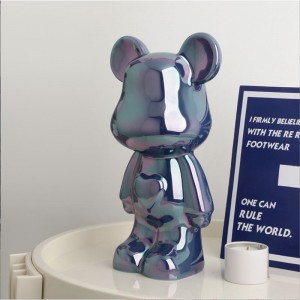 Béar croí pléascach ceirmeach leictreaphlated