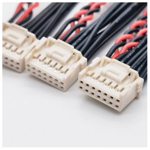 Líne teirminéil Molex 501646-1400 Sreang Dúbailte Rae Dúbailte Sreang 2.0mm Scuab Rober Scuab Saincheapadh Cábla Cábla
