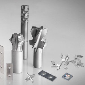 Punches cairbíd tungstain plátaí leathnaithe leathnaithe