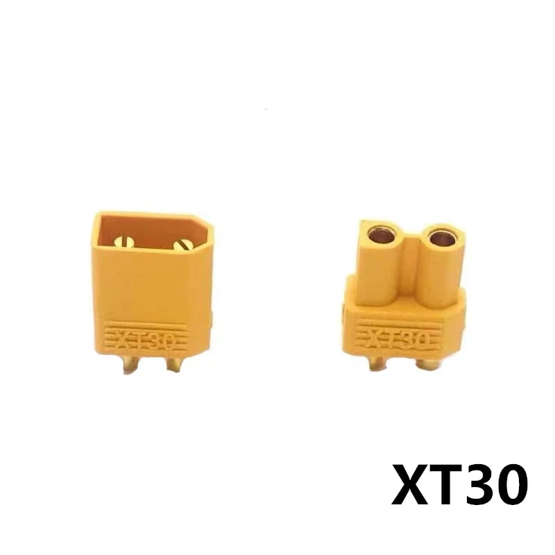 10 Péire AMASS XT30 XT-30U Plug Bullet Fireann Fireann Ceanglóir 2mm do RC Quadcopter LI-On Battery Ardchaighdeán Ard-Chaighdeán Mórdhíola