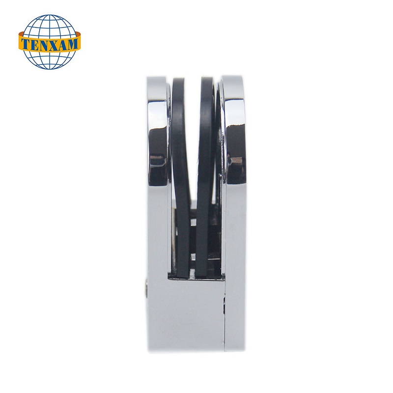 Díol te seomra folctha cruach dhosmálta gloine clamp gloine gloine gabhálais crua -earraí crua -earraí clamp ráille gloine