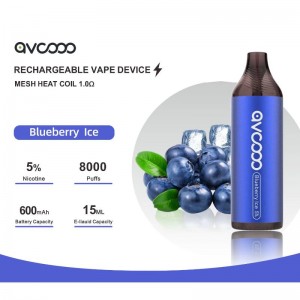 Gléas vape athluchtaithe Avcooo 8000 puffs