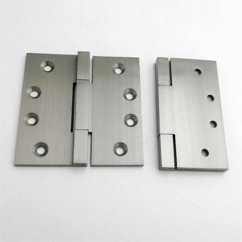 HN602 (2-phacáiste) 4 orlach Soladach Cearnóg Cearnóg Ball Ball Bearing Mortise Hinges Doras Dualgas Trom Hinges