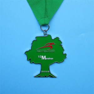 Dearadh deas Dearadh tréshoilseach aithris enamel crua cruan crua cruan boinn spórt spórt copair airgid ór