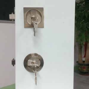 1601 Glas póca cearnógach iontrála comhaimseartha, glas doras póca airgid le eochair, glas doras sleamhnáin