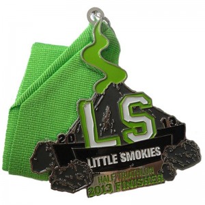 Dear do Mharatón Marathon Óir 3D Alloy Bán Féin