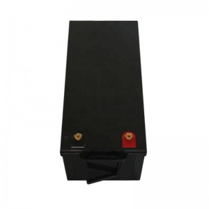 LifePo4 Rechargeable LifePo4 Battery Litiam 12V 36V 48V 100AH ​​180AH 300AH Timthriall Domhain don Feithicil Leictreach