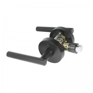 R7506 DORAS DUBH DUBH LEVER LE HAGHAIDH NUA DEARADH NUA ag an am céanna le haghaidh Príobháideacht Seomra Leapa Bailenó Seomra Folctha, Glas Doras Keyless