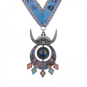 Muince Metallion saincheaptha Bonn saincheaptha 4D Custaim le haghaidh Cuimhneacháin