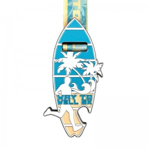 Boinn chuimhneacháin boinn spóirt agus ribíní le haghaidh rith