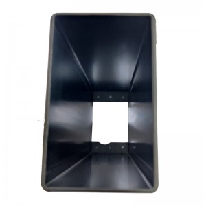 Próifílí easbhrúite anodized dubh, CNC Milling Páirteanna ardchruinnithe