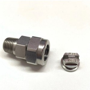 Leideanna Spraeála TP Unijet, TPU, Fan Fan Scaird Dhosmálta Cruach Dhosmálta TPU TOZZLE, NOZZLE METALSING METALSING