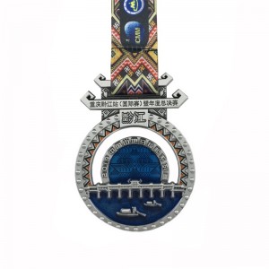 Bonn Rith Miotalach Saincheaptha den scoth le haghaidh Imeacht Spóirt Marathon MedAllions Bog Enamel Bog