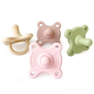 Naíonáinnuabheirthe inbhainte Pacifier Silicone Bog BPA saor in aisce