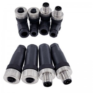 IP67 Ceanglóir uiscedhíonach rothar leictreach IP67 2 3 4 5 6 PIN Críochfort cónascaire leictreach.