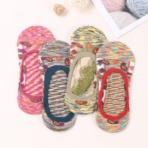 Samhraidh Díolachán te dofheicthe faisean ildaite criostail síoda íseal gearrtha stocaí trédhearcacha