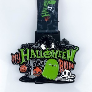 Spórt Miotal Dearadh Nua Dearadh Saincheaptha Marathon Finisher Óir Cré -umha Cré -umha Beijing