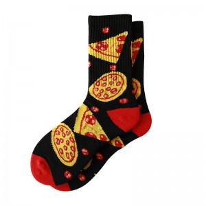 Lipéad príobháideach saincheaptha spórt breathable ag ionsú criú stocaí rothar rothaíochta rothaíochta