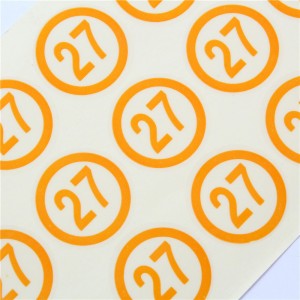 Greamán ardcháilíochta le huimhir, greamán dearaidh saincheaptha, greamán iniompartha agus solúbtha