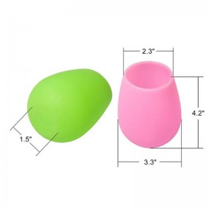 12oz spéaclaí fíona silicone gan bhriseadh, spéaclaí fíona ath -inúsáidte do pháirtithe, campáil, tránna, agus báid, spéaclaí fíona silicone gan ghá, leannlusanna hippie,