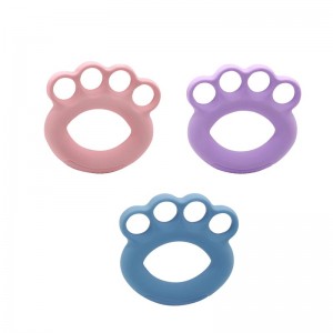 Traenálaí Neart Silicone Traenálaí Silicone Hand and Forearm Cleachtóir agus Neartóir Forearm do Fear, Nearbhuithe Grip Láimhe, Fáinne Cleachtais Lámh Grip