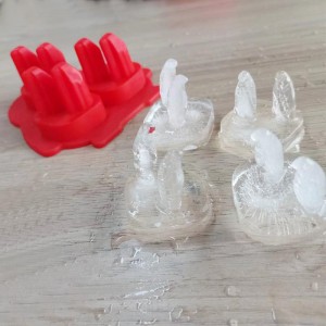 Silicone 3D Tráidire Ciúb Oighir Penguin, Ciúb Oighir Ciúb Oighir Cruthanna Spraoi Múnla Oighir, Cruthanna Spraoi Silicone le Tonnadóir le haghaidh Manglaim, Bourbon, Brandy, Bronntanas Uisce Beatha d\'fhir