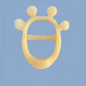 Bréagáin Teether Leanbh Silicone do Leanaí 3 Míonna, BPA Free Drop Nresestant Mittens Silicone Bréagáin Toys Le haghaidh faoisimh ghuma tinn, bréagáin chew leanbh do riachtanais sucking