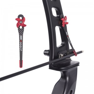 26CK03 Clicker Carbóin Dath Dearg Do Lámhach Bow Recurve