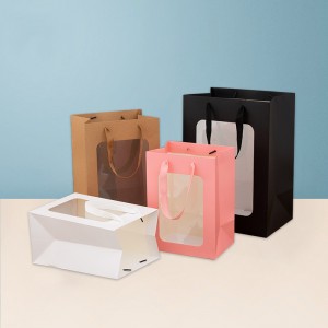 Mála Páipéar Bronntanais Fuinneog Oscailte