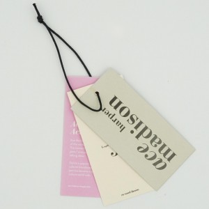 priontáil saincheaptha hangtag