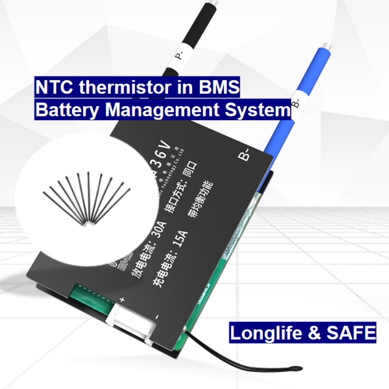 NTC Thermistor i gCóras Bainistíochta Ceallraí BMS