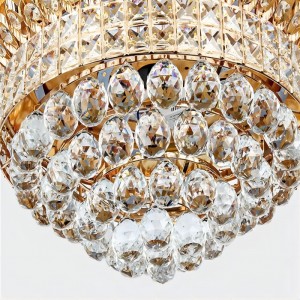 K006 lucht leanúna uasteorainn chandelier le solas le dath iargúlta 42 orlach 3 le Chandelier Fan Crystal Cainteoir