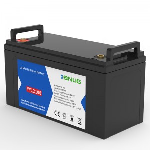 Pacáiste Battery Plaisteacha Iniompartha Kenlig 12.8V 100 N120 N150 N200AH a úsáidtear i mBaile Córas Stórála Fuinnimh Ghréine Tráchtála Battery Litiam Battery