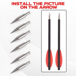 ElonGarrow 151061 65Grain Arrowheads do Bholats Saighead ID4.2mm