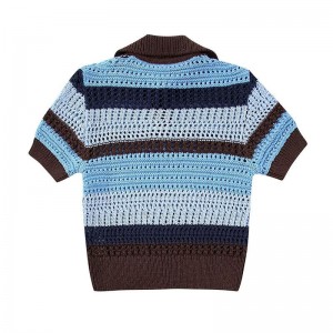 Mná Spring Samhraidh Faisean Samhraidh Jacquard Geansaí Cniotáilte Jacquard