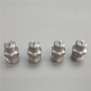 Níochán ard -bhrú Fan Fan Fan Nozzle Uisce Scaird Sprae Sprae Cruach Dhosmálta Scaird