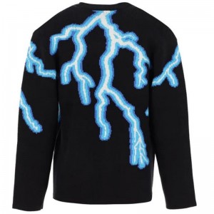 Éadaí saincheaptha fir OEM Éadaí Cniotáilte Geimhridh Mens Geansaí Cardigan Long Sleeve Cniotáilte