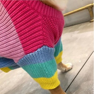 Déantúsóir saincheaptha cait chait chniotáilte cait chniotáilte cótaí geansaí do pheataí