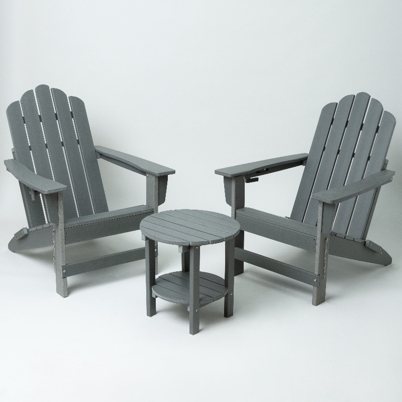 Cathaoir Adirondack FurnitureHdpe Adirondack fóillíochta amuigh faoin aer